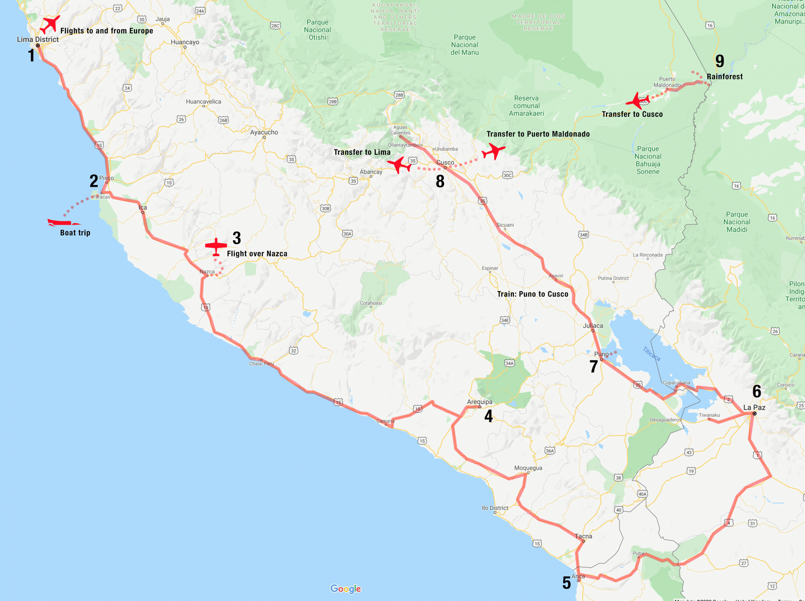 Peru Bolivia And Chile BendingTheRules   Peru Map Scaled 